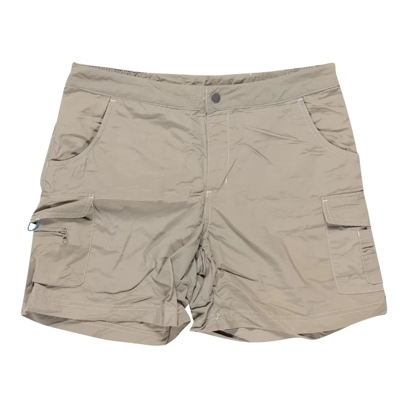 White Sierra Nylon Hiking Shorts - Women's