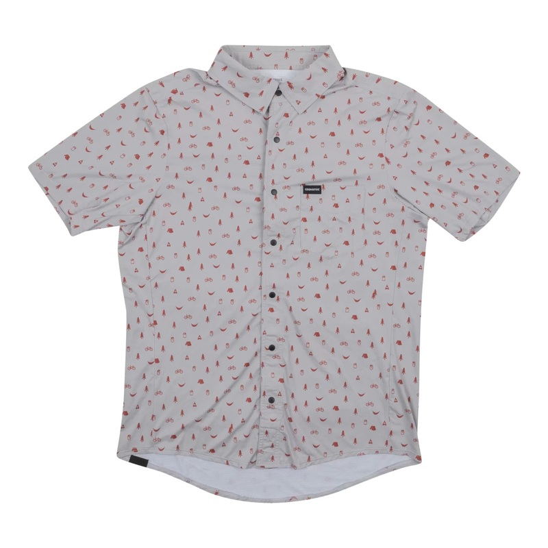 Cognative MTB Short Sleeve Catalyst Mountain Bike Button-Down Shirt - Men's
