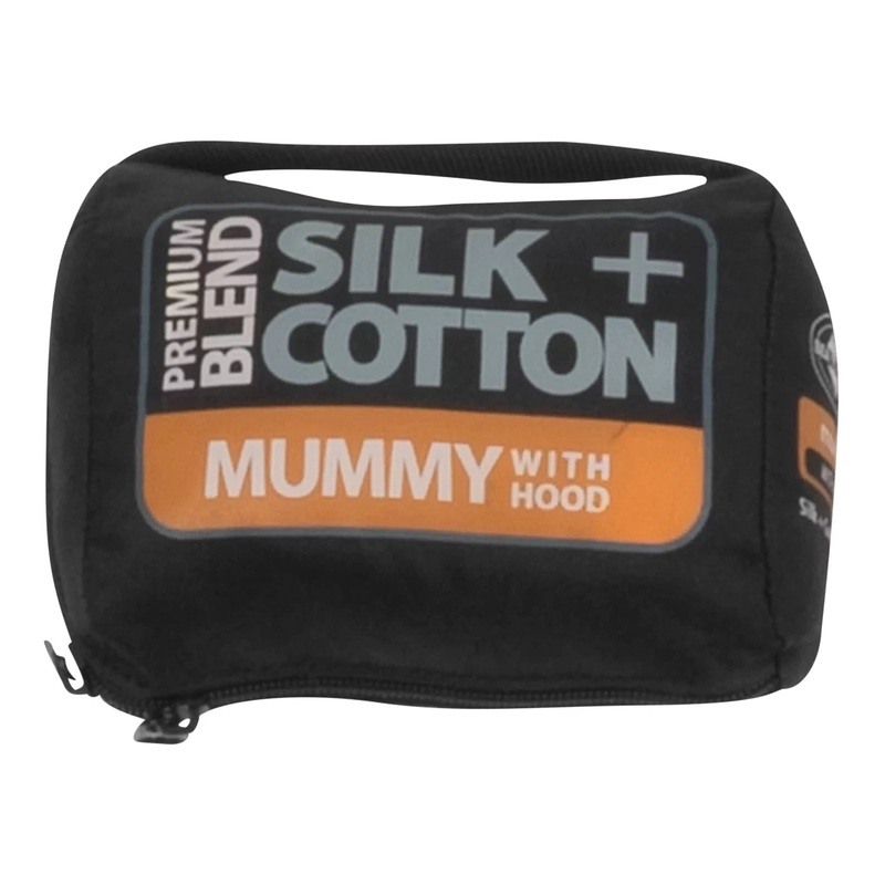Sea To Summit Silk + Cotton Mummy Sleeping Bag Liner