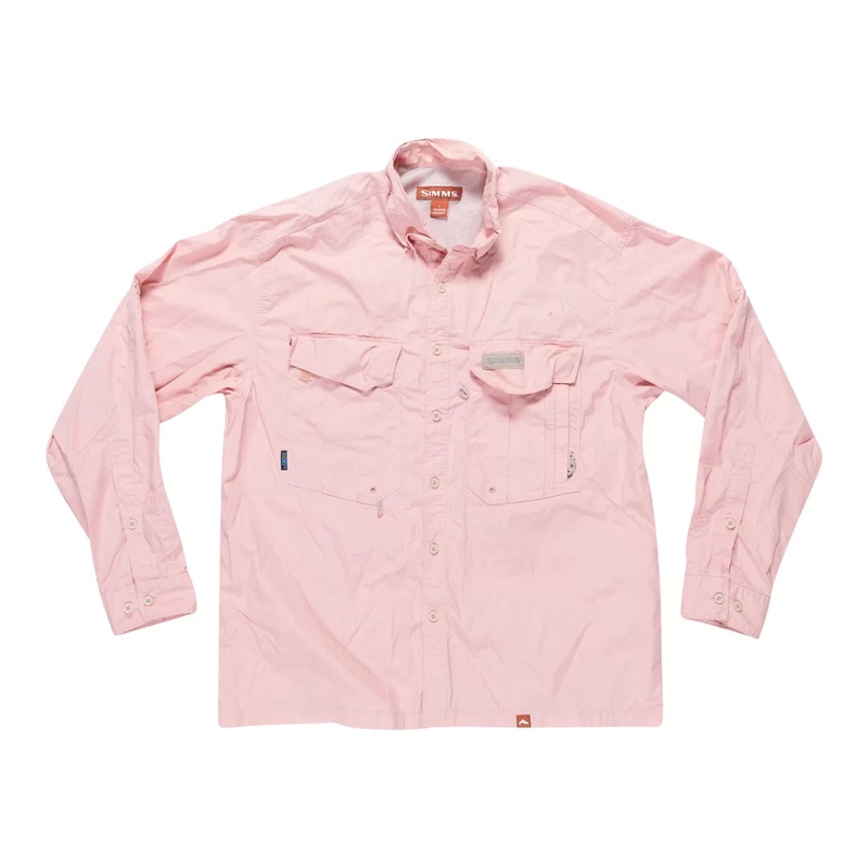 Simms Fishing Long Sleeve Button Shirt - Vintage - Men's