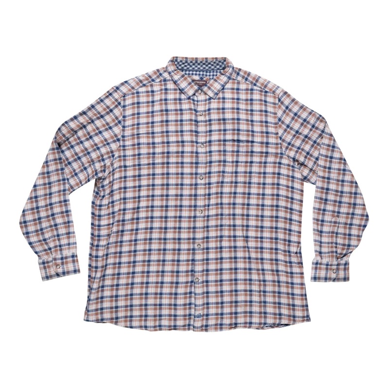 Johnston & Murphy Double Layer Long Sleeve Button Shirt - Men's