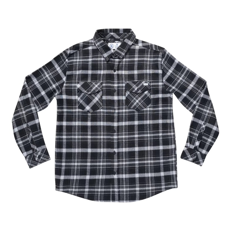 Hurley Long Sleeve Button-Up Flannel - Men's