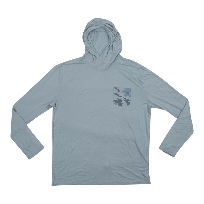 Free Fly Long Sleeve Hooded Shirt - Men's
