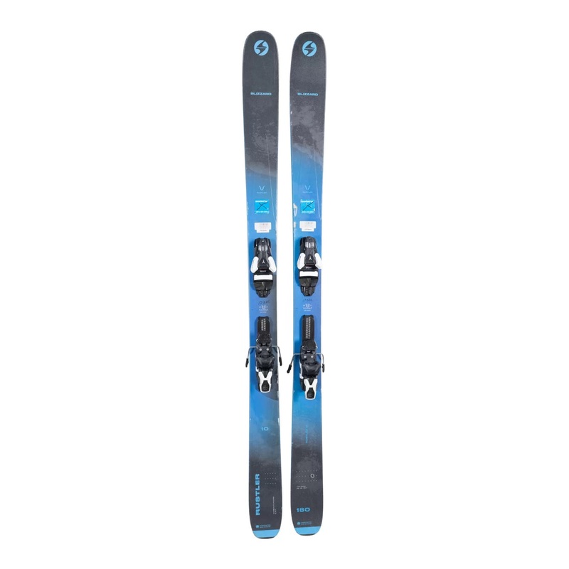 Blizzard Rustler 10 Skis w/ Atomic Strive 11 GW Demo Bindings