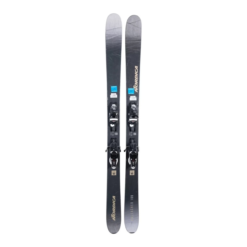 Nordica Unleashed 108 Skis w/ Look SPX12 GW Demo Bindings