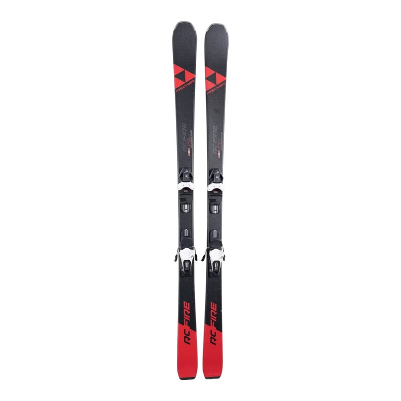 Fischer RC Fire SLR Pro Skis w/ Fischer RS 9 Demo Bindings