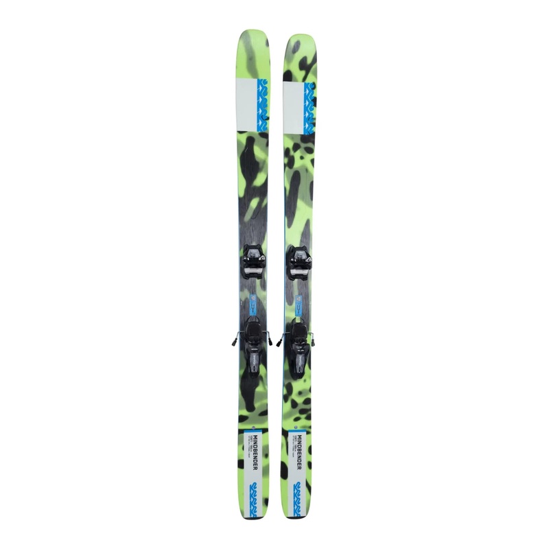 K2 Mindbender 108 Ti Skis 2023 - Men's w/ Marker Griffon 13 Bindings