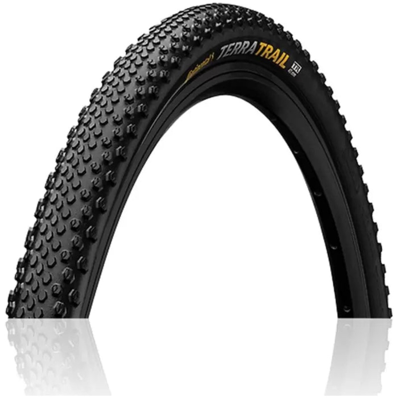 Contiental TERRA TRAIL CYCLOCROSS GRAVEL TIRE 700 X 40 FOLDING PROTECTION TR+BLACK CHILI