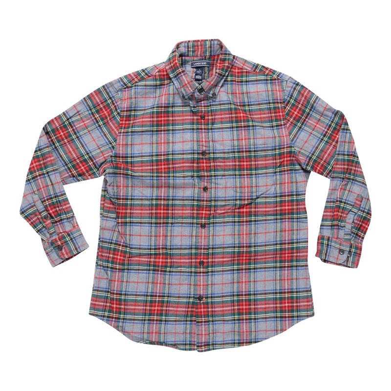Lands' End Flannel Shirt - Men's
