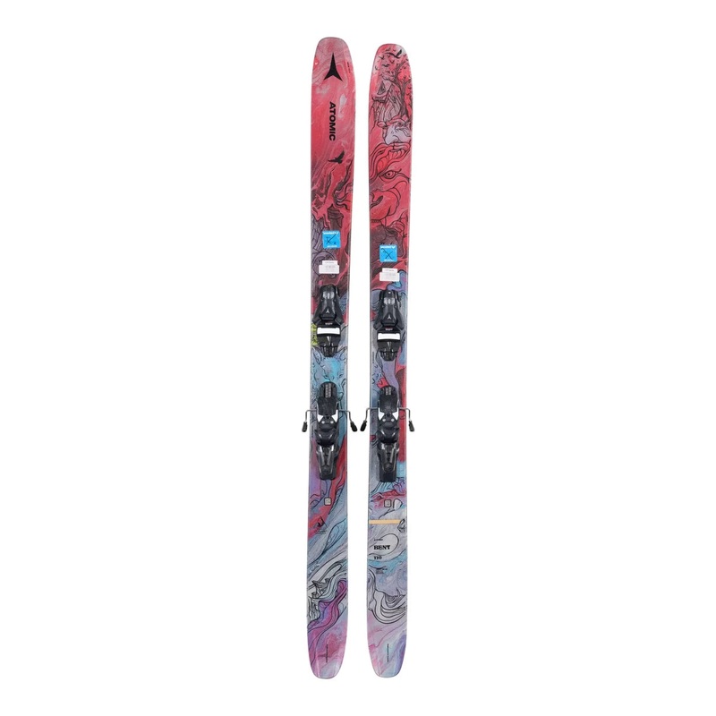 Atomic Bent 110 Skis w/ Atomic Strive 13 GW Demo Bindings