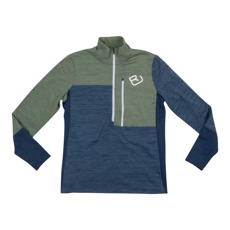 Ortovox Fleece Light Zip Neck - Men's