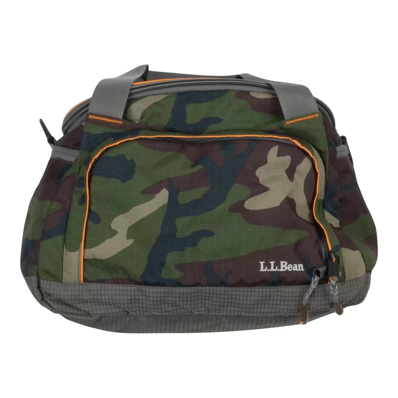 L.L. Bean Camo Duffel Bag
