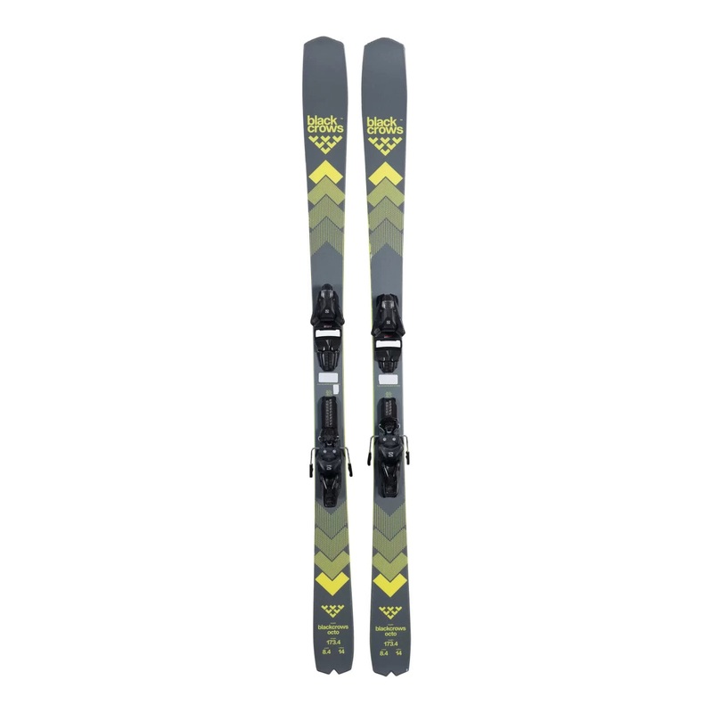 Black Crows Octo Skis 2025 w/ Salomon Strive 11 GW Demo Bindings - 173.4cm