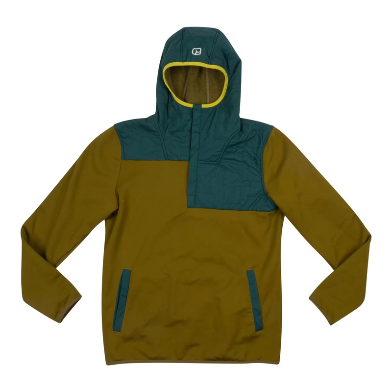 Ortovox 1/4 Snap Hybrid Fleece Pullover - Men's