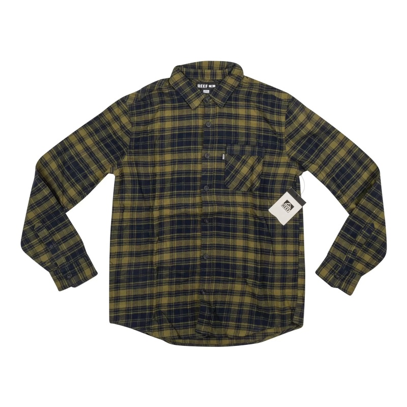 Reef Reef Connoly Flannel L/S Shirt - Men's