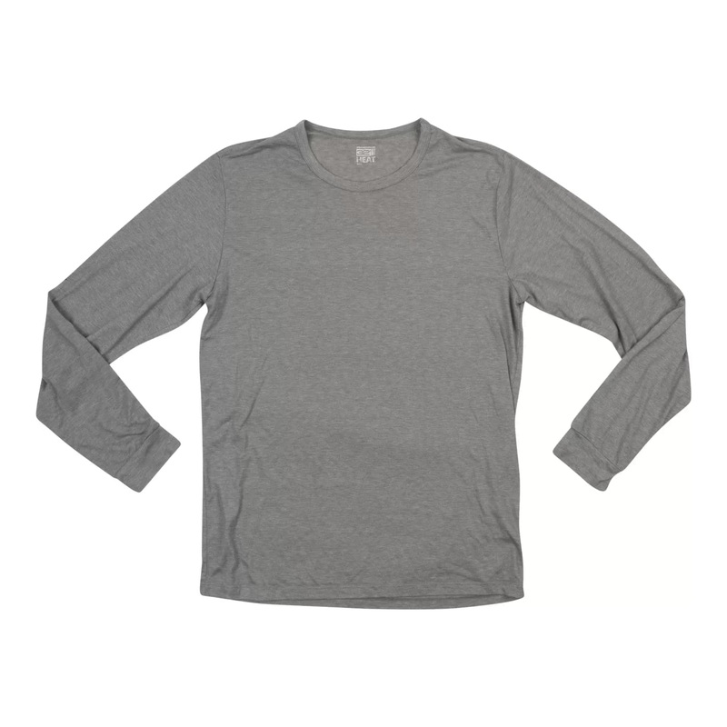 32 Degrees Heat Weatherproof Long Sleeve Crew Neck Tee - Men's