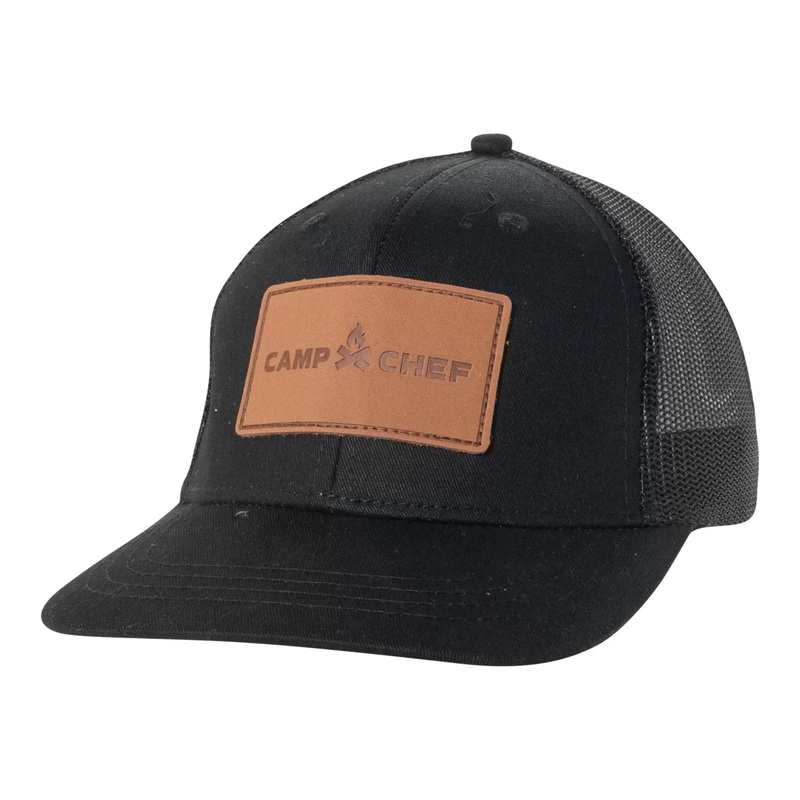 Camp Chef Leather Patch Trucker Hat
