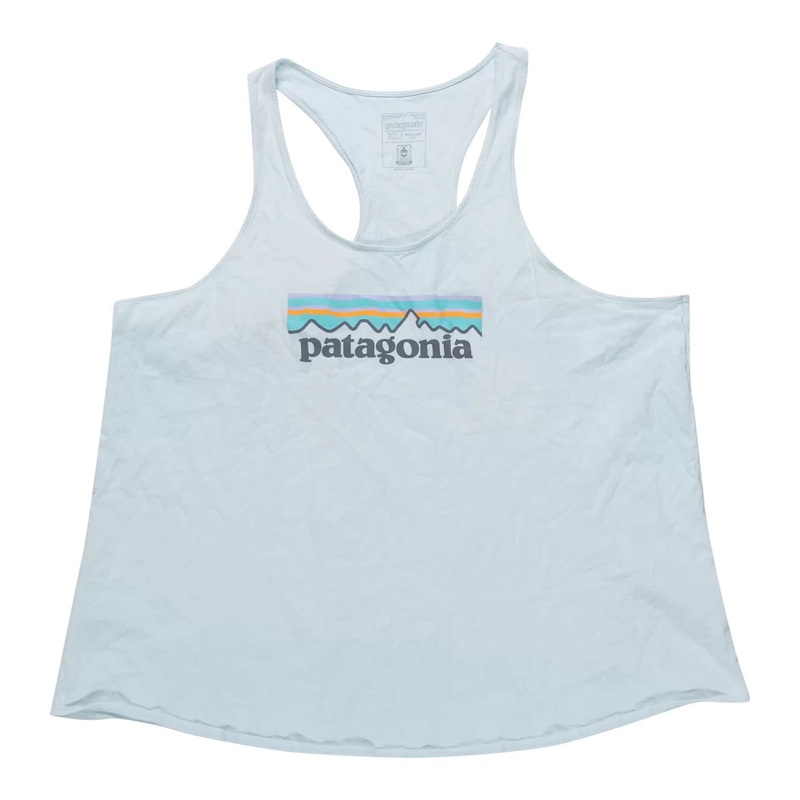 Patagonia Pastel P-6 Logo Organic High-Neck Tank Top - Women's
