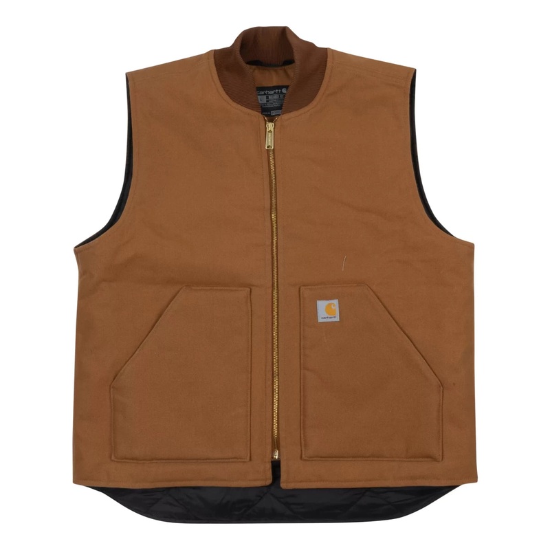 Carhartt Relaxed Fit Firm Duck Insulated Rib Collar Vest