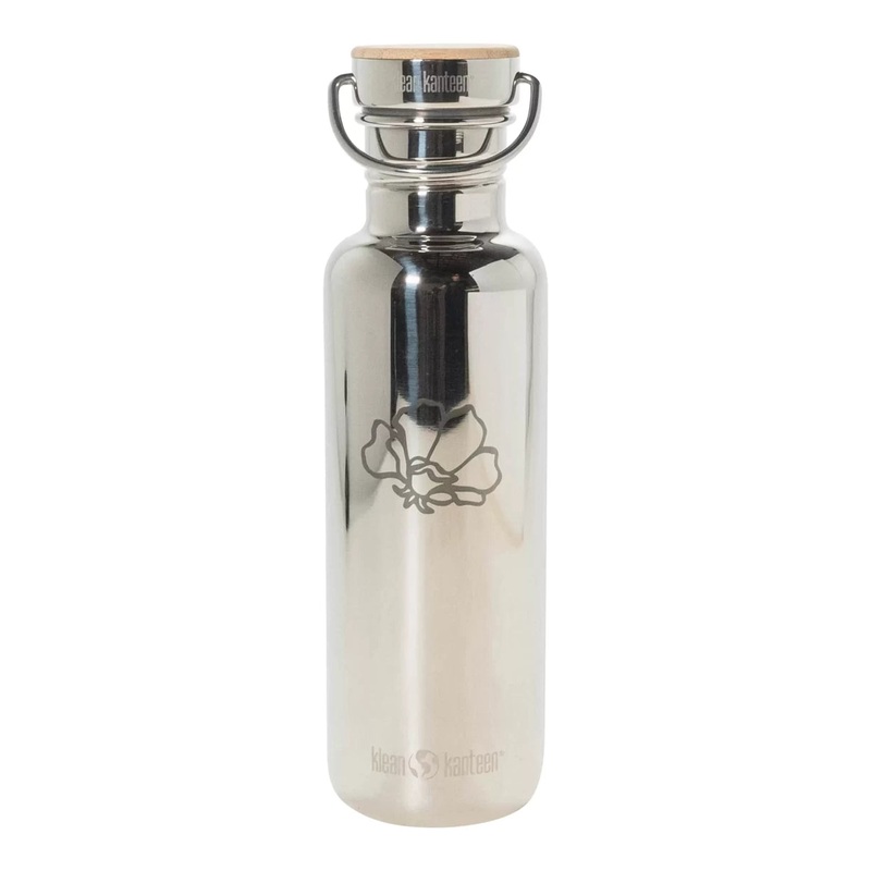 Klean Kanteen Reflect Water Bottle with Bamboo Cap