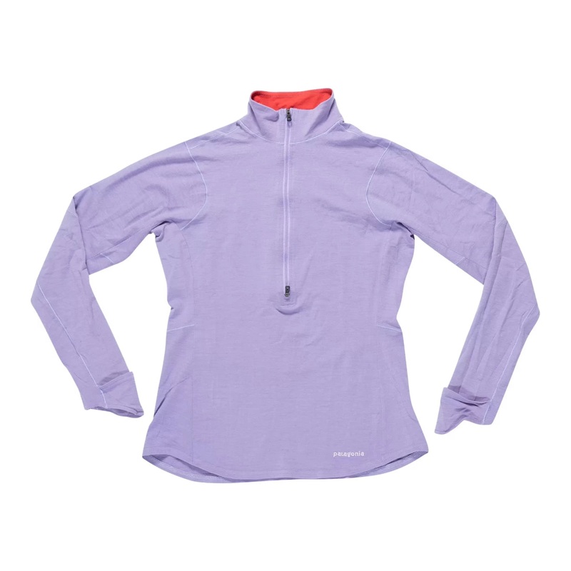 Patagonia Merino Wool Zip Neck Base Layer - Women's