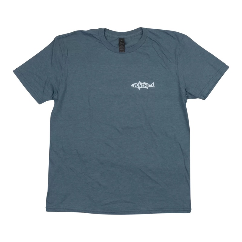 Poncho Poncho Redfish Logo T-Shirt- Men's