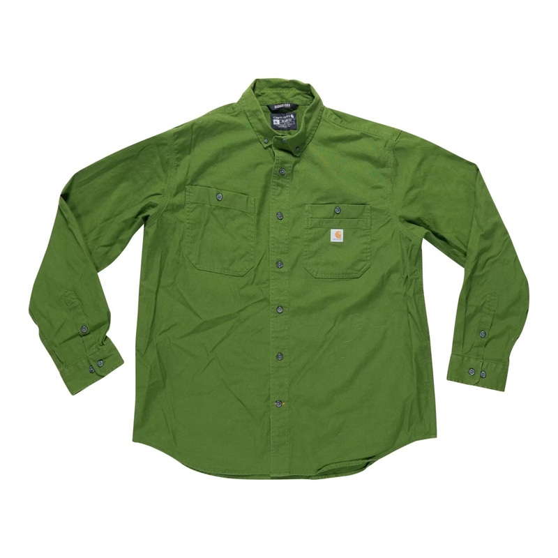 Carhartt Rugged Flex Relaxed Fit Midweight Canvas Long Sleeve Shirt - Men's
