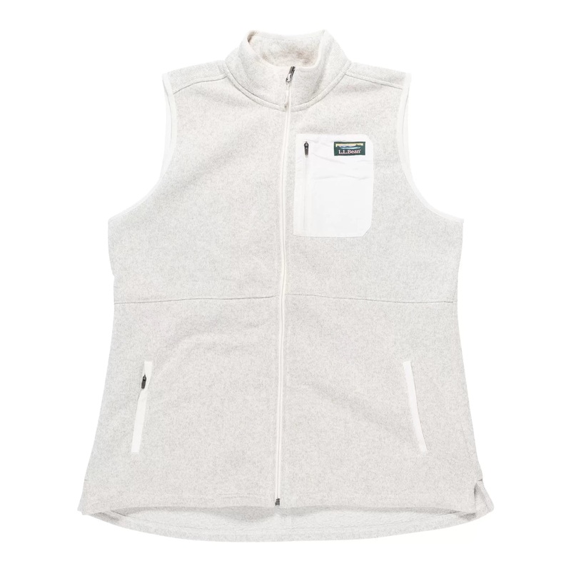 L.L.Bean Sweater Fleece Long Vest - Women's
