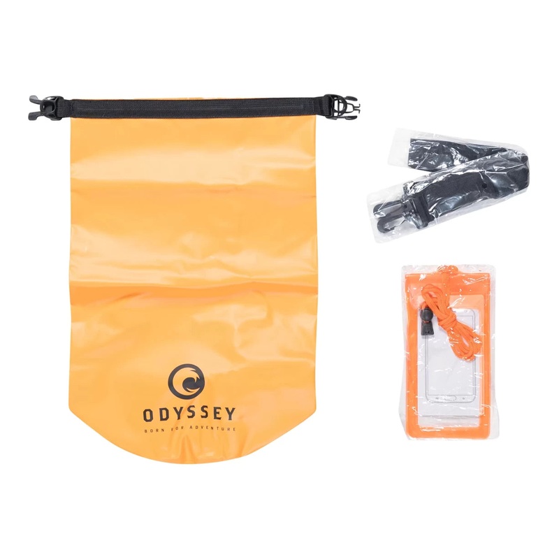 Odyssey Roll-Top Dry Bag and Waterproof Phone Pouch