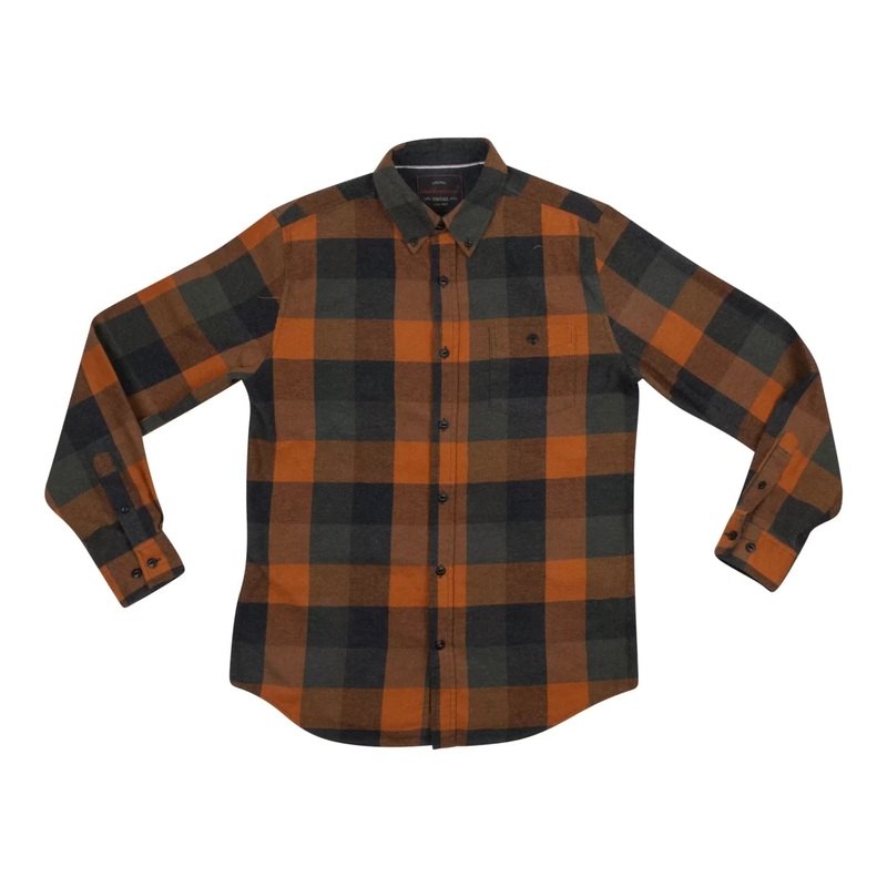 Weatherproof Vintage Long Sleeve Brushed Flannel - Men's