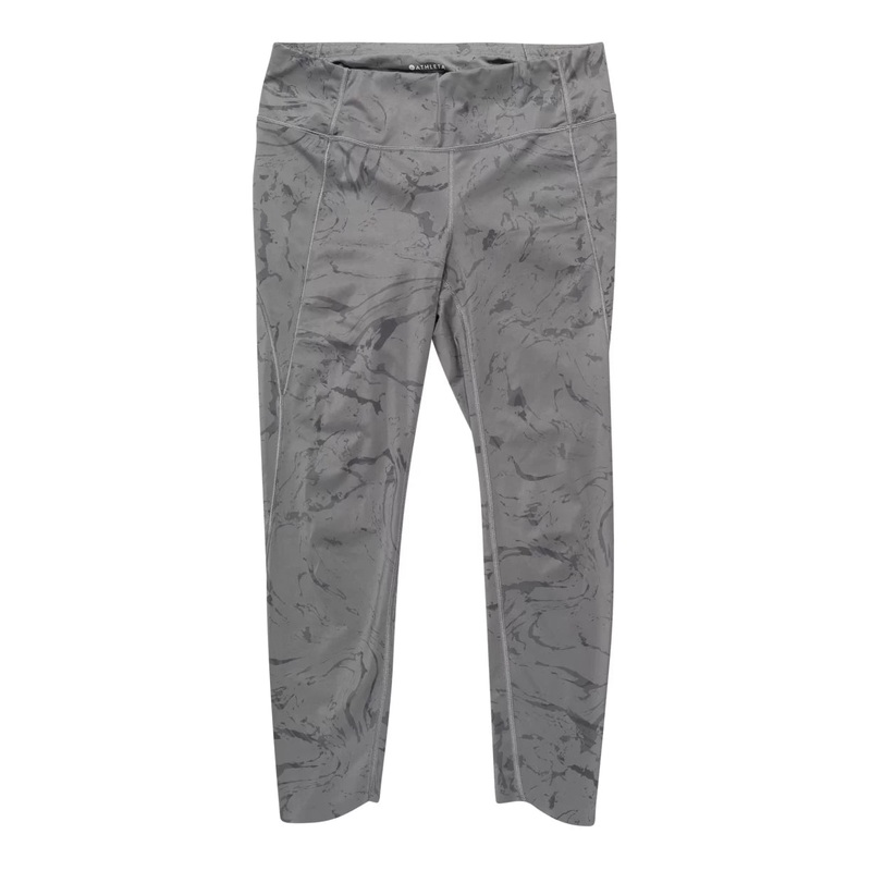 Athleta Velocity Stash Pocket Marble 7/8 Tight - Women's