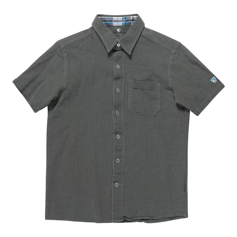 KUHL Organic Cotton Button Down Short Sleeve Shirt - Men's