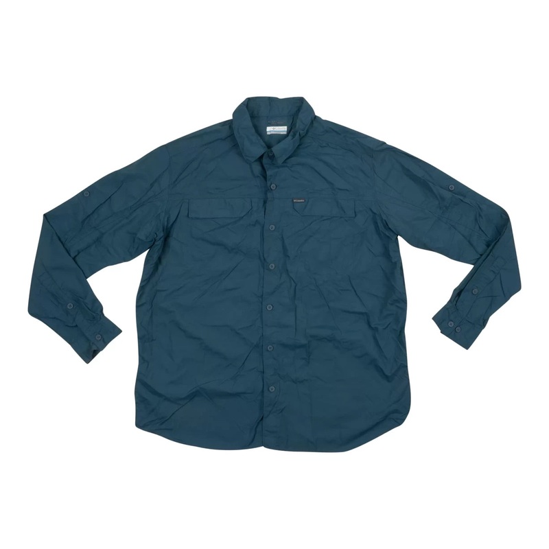 Columbia Omni-Shade Button Down Long Sleeve Shirt - Men's