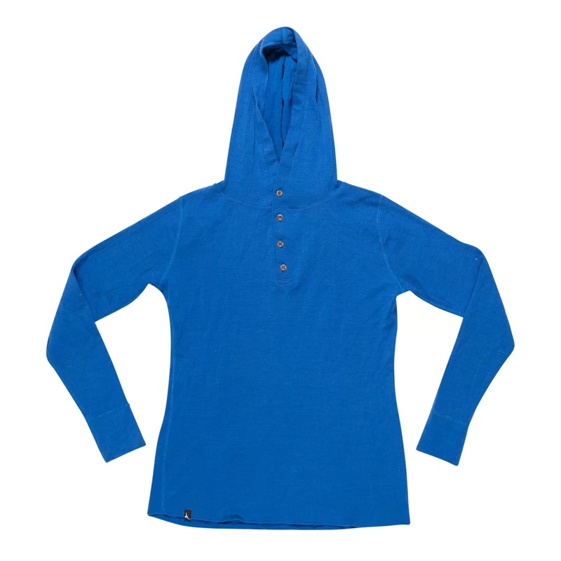 Duckworth 1/4 Button Hooded Long Sleeve Shirt - Men's