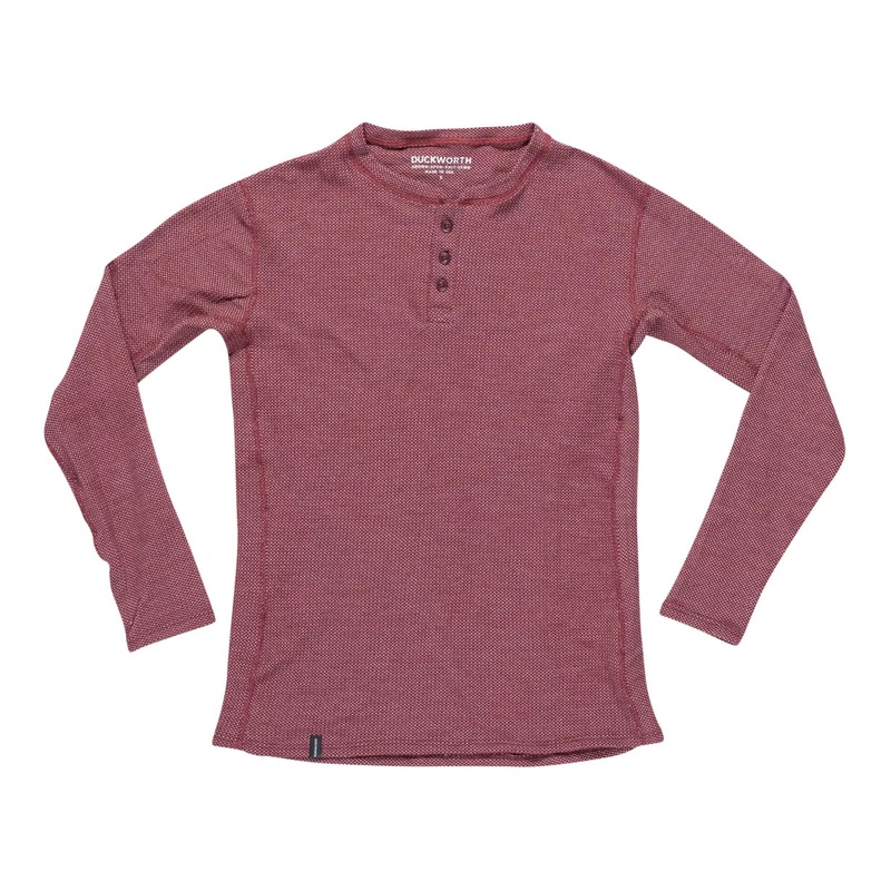 Duckworth 1/4 Button Long Sleeve Shirt - Men's