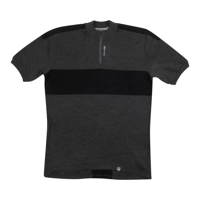Sugoi Merino Wool 1/4 Zip Short Sleeve Sweater - Men's