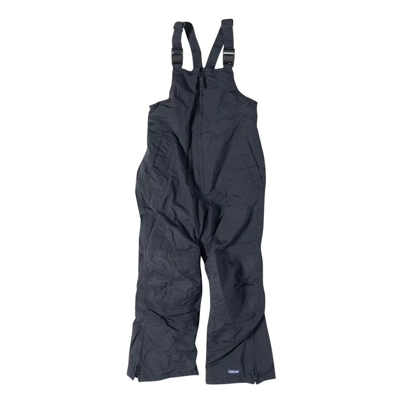 Lands' End Husky Squall Waterproof Insulated Iron Knee Snow Bibs - Kids'