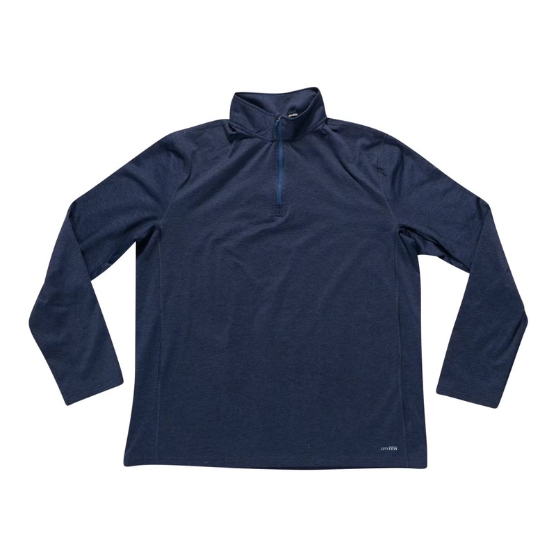 Tek Gear Dry-Tek 1/4 Zip Long Sleeve Shirt - Men's