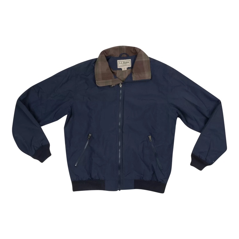 L.L.Bean Warm-Up Flannel Lined Jacket - Men's