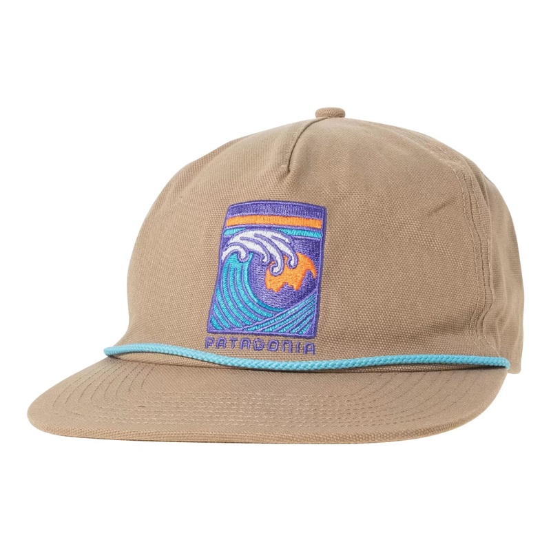 Patagonia Flat-Brim Canvas Snapback Hat