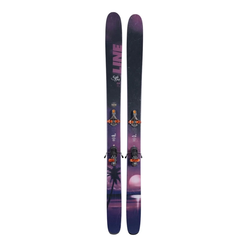 Line Skis Sick Day 114 Skis 2018 w/ G3 Ion 10 Touring Bindings