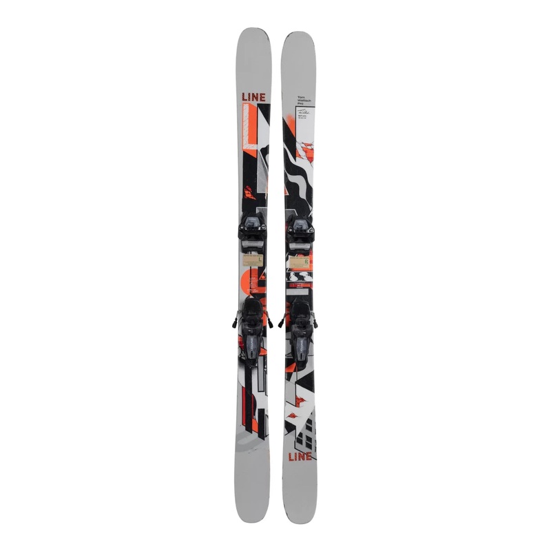 Line Skis Tom Wallisch Pro Skis 2021 - Men's w/ Marker Griffon 13 Bindings