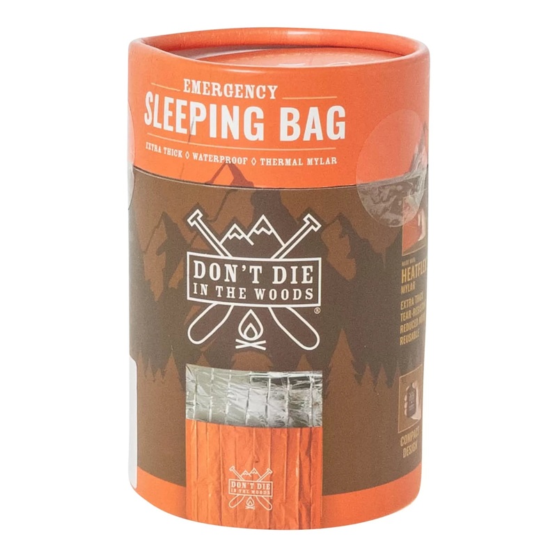Don't Die In The Woods Emergency Sleeping Bag