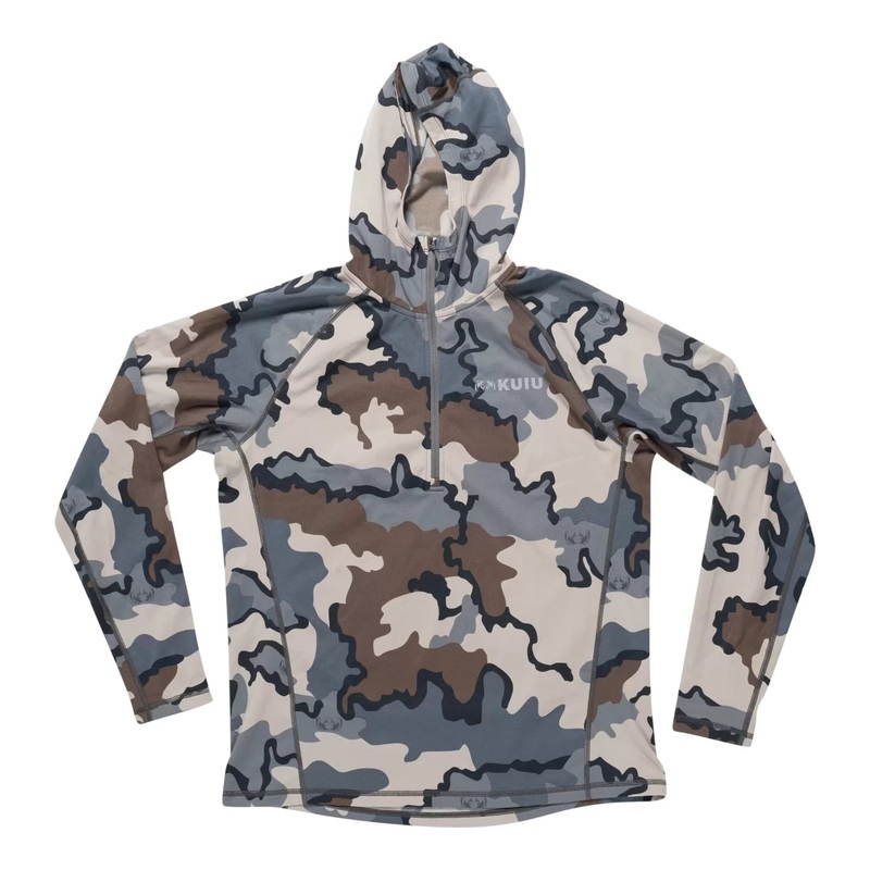 KUIU Peloton 97 Fleece Zip-T Hoodie - Men's