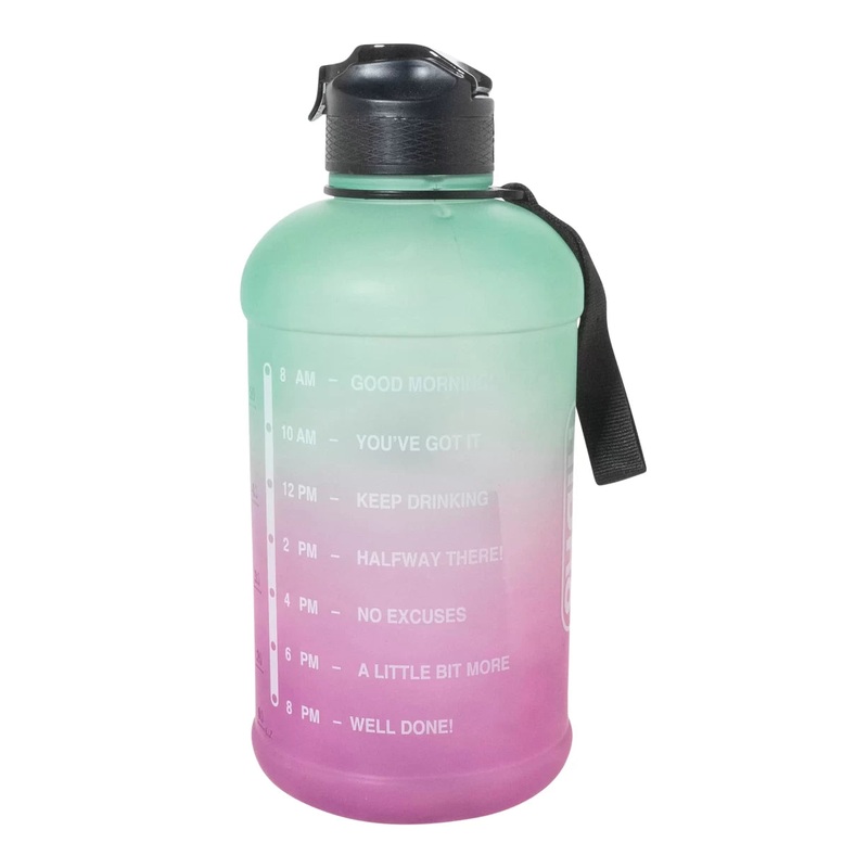HiDr8 73oz Flip Top Motivational Bottle