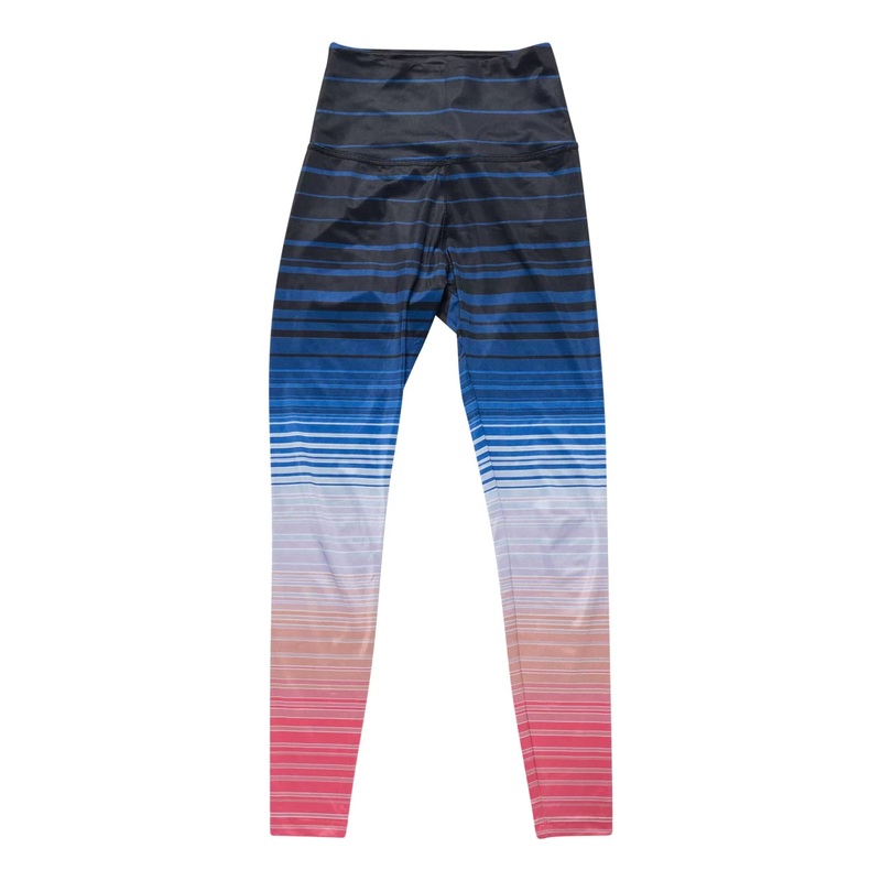 Beyond Yoga Lux Striped Ombre Leggings - Women's