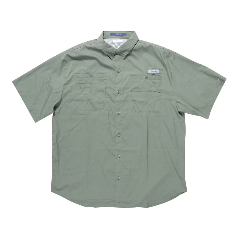 Columbia PFG Tamiami Short Sleeve Button-Down Shirt - Mens