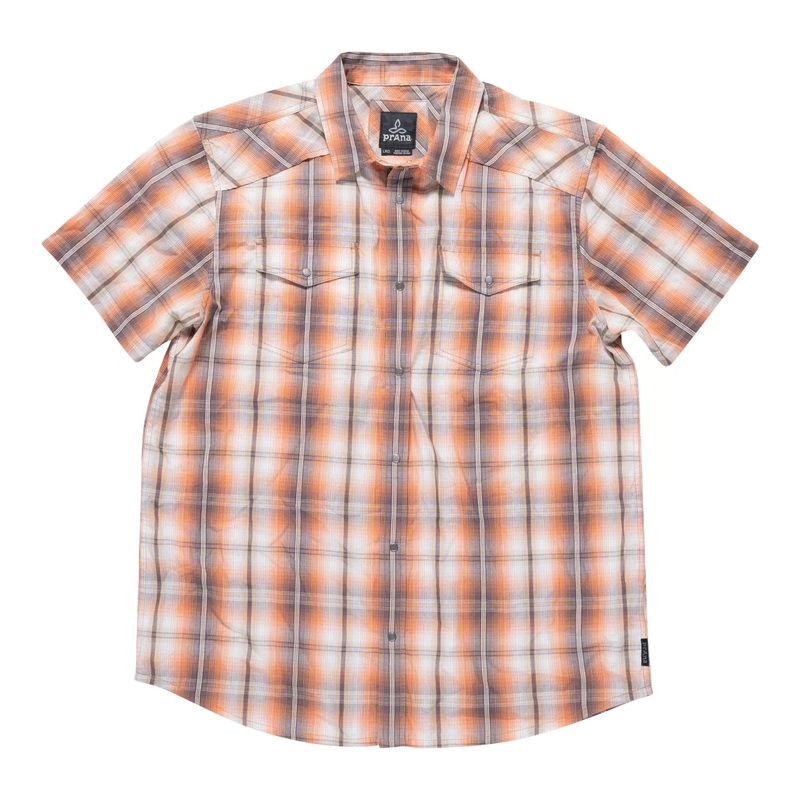 PrAna Holstad Short-Sleeve Button-Down Shirt - Men's
