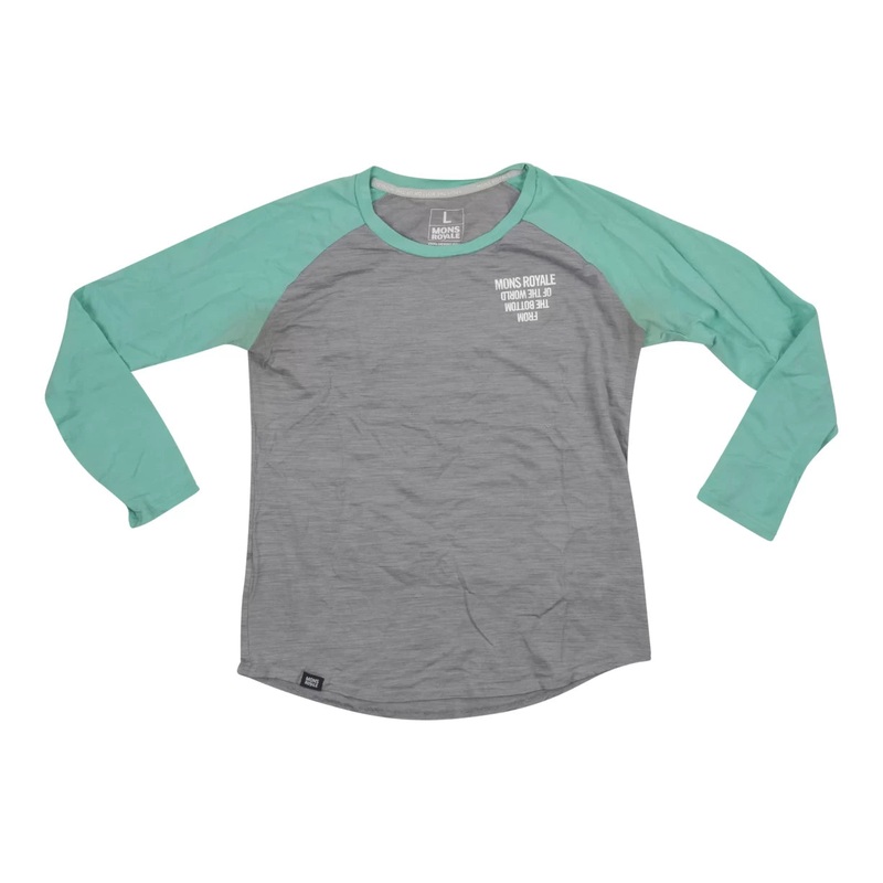 Mons Royale Icon Merino Raglan Long Sleeve - Women's