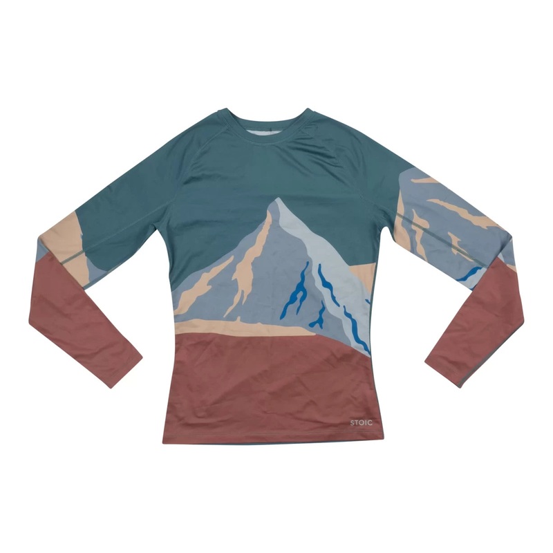 Stoic Lightweght Poly Baselayer Crew Top - Men's